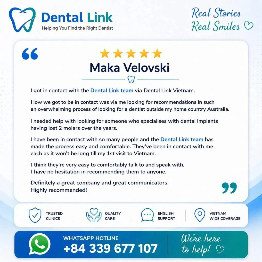 Dental Link card: the published review from Maka Velovski